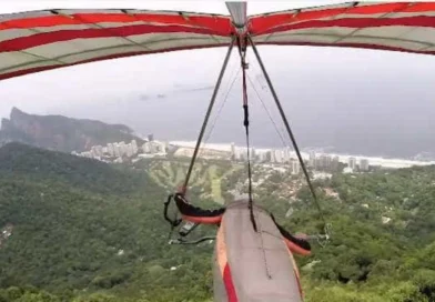 Queda de asa-delta deixa uma pessoa morta e outra em estado grave no Rio