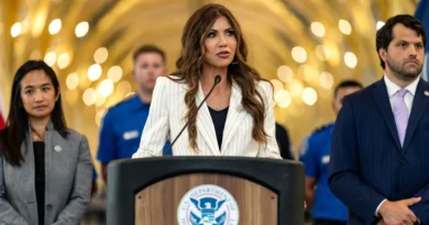 Trump demite Secretária de Segurança Interna, Kristi Noem