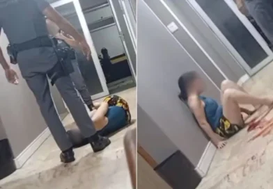 PM é filmado dando chutes em rosto de mulher em SP; vídeo