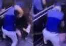 Homem que invadiu trabalho da ex e a espancou com socos em elevador é preso novamente