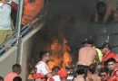 Incêndio em arquibancada marca clássico entre River e Boca; veja as fotos