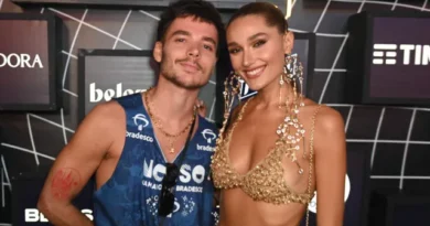João Lucas nega gravidez de Sasha Meneghel após gesto em festa de aniversário