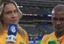 Romário manda recado para Fernanda Gentil após ‘climão’ na Copa; vídeo