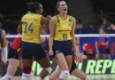 Seleção brasileira feminina de vôlei supera a China e segue invicta na Liga das Nações