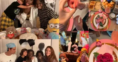 Giovanna Ewbank e Bruno Gagliasso publicam fotos de festa de Títi em Orlando