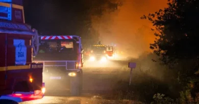 1.500 militares mobilizados a partir desta noite para incêndios em França