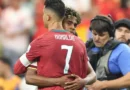 As imagens do abraço de Lamine Yamal a Cristiano Ronaldo no fim do jogo