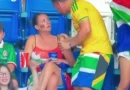 Discussão entre casal na Copa viraliza e internet pede o divórcio; veja