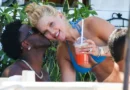 Vini Jr. e Virginia trocam beijos em praia do Rio após reatarem namoro