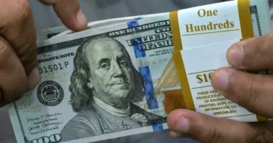 Dólar cai e Bolsa recua pressionada por balanços do varejo
