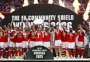 Arsenal atropela Manchester City e conquista Supercopa da Inglaterra