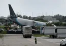 Avião da Amazon sai da pista e pega fogo em Miami; 5 morreram