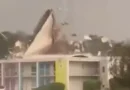 Ventos do furacão Isaías arrancam telhado de hotel na Flórida; vídeo